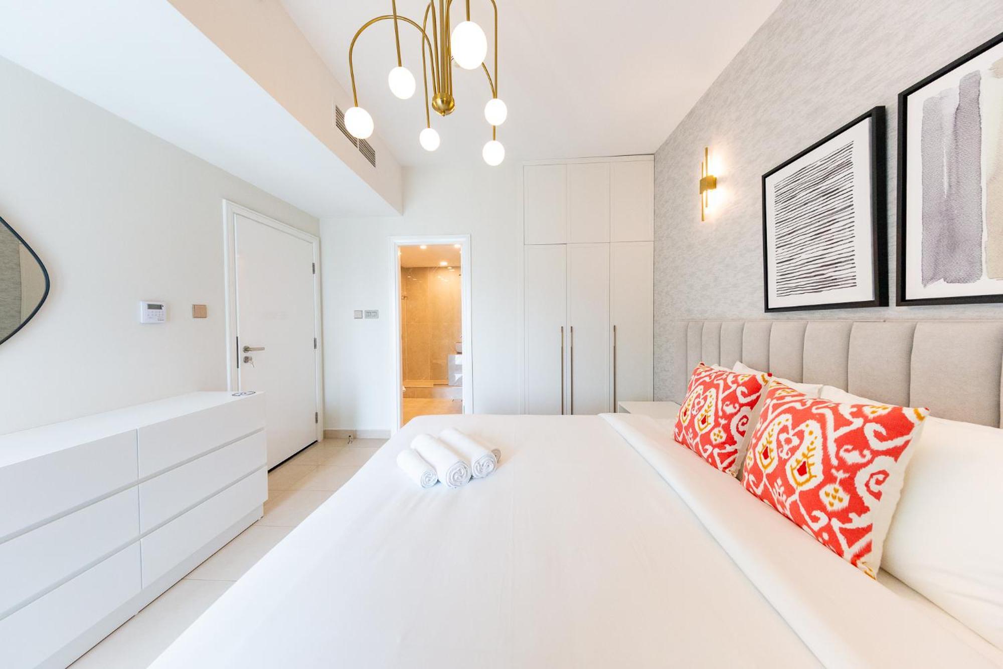 Charming Brand New 2Br Close To The Beach Dubaj Kültér fotó
