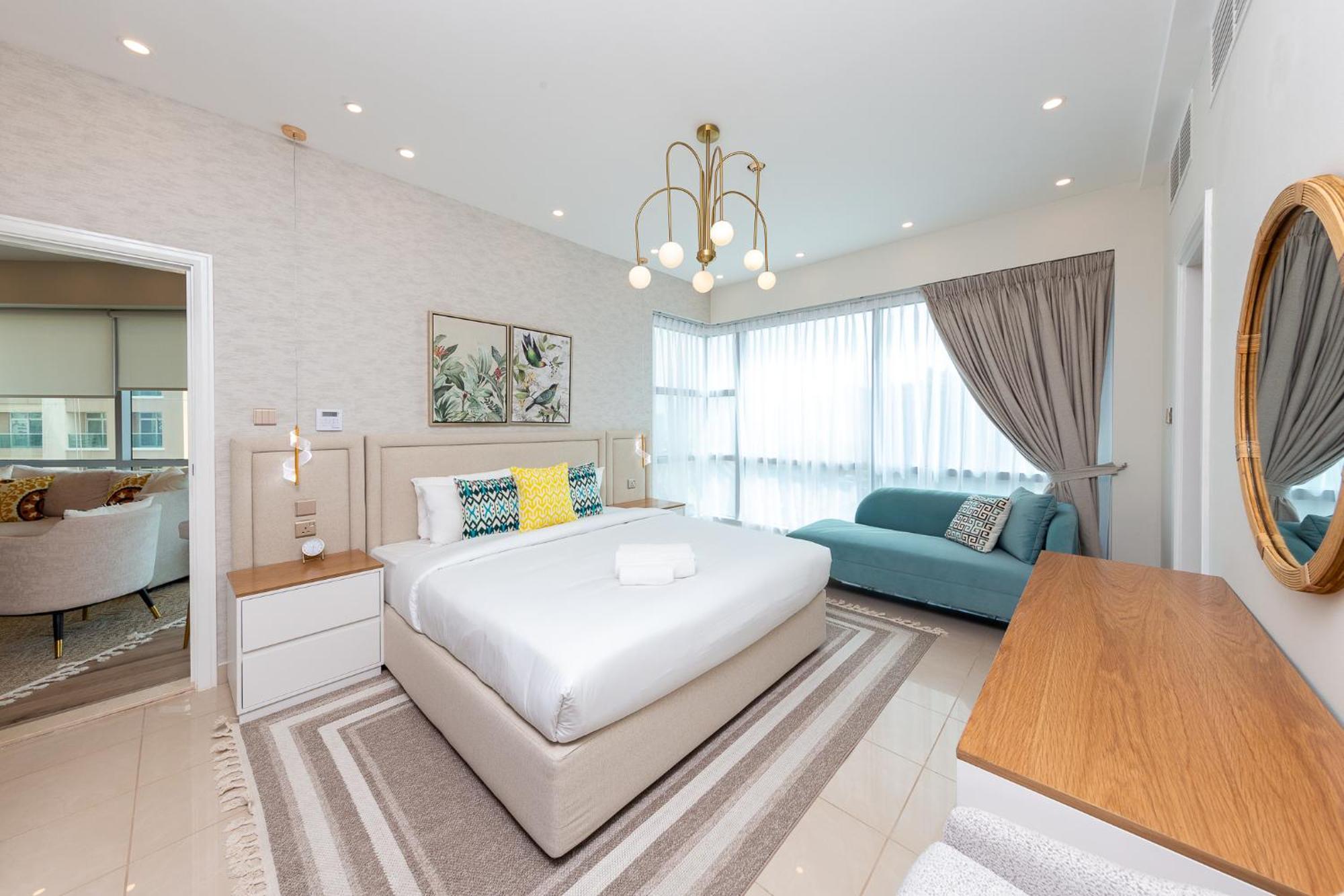 Charming Brand New 2Br Close To The Beach Dubaj Kültér fotó
