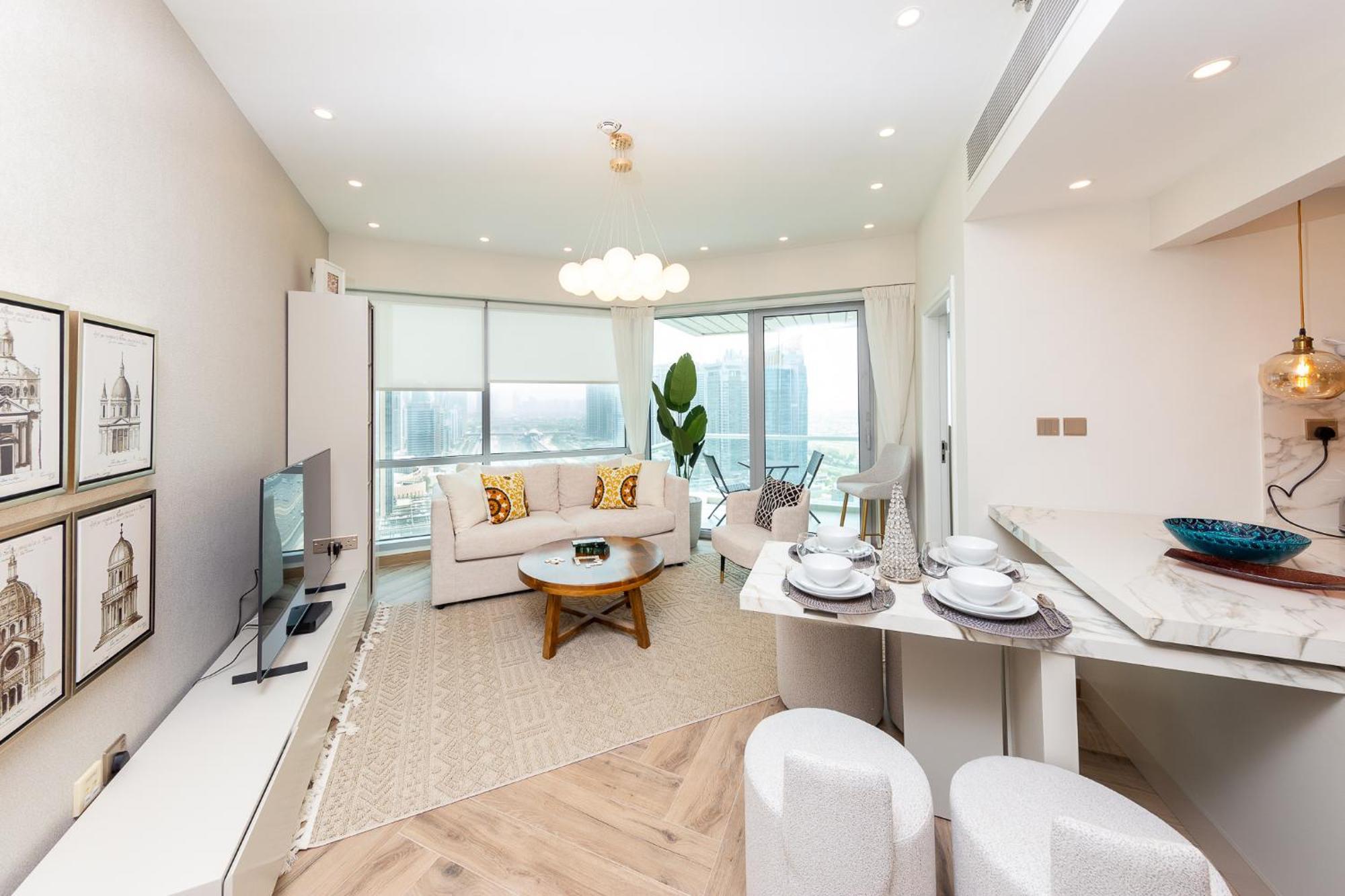 Charming Brand New 2Br Close To The Beach Dubaj Kültér fotó