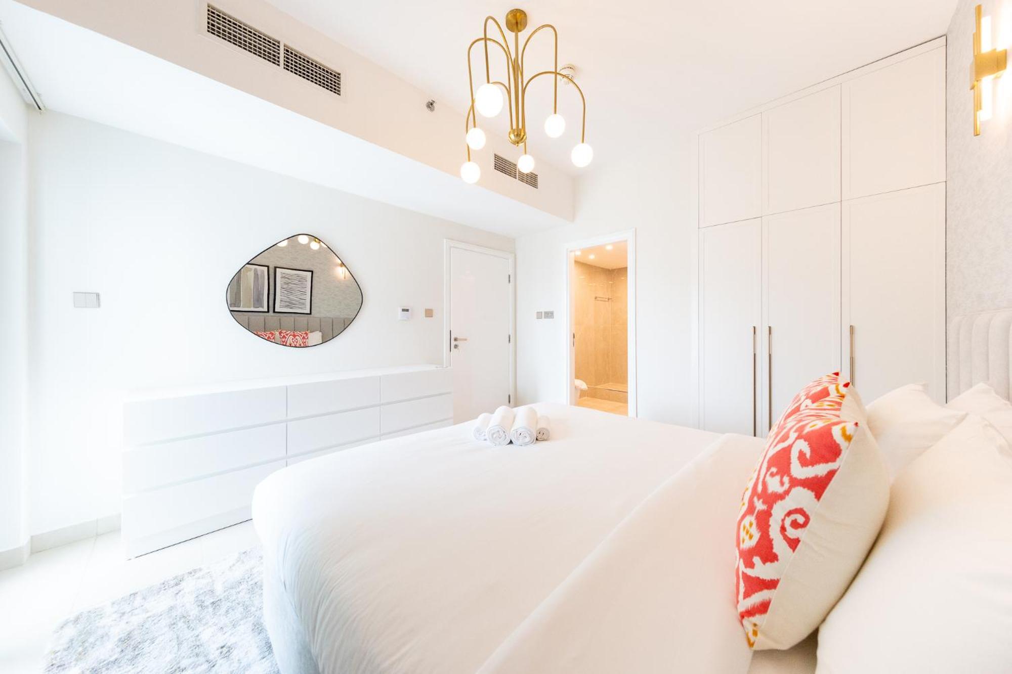 Charming Brand New 2Br Close To The Beach Dubaj Kültér fotó
